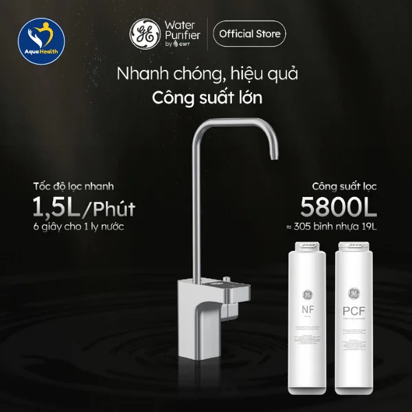 Lõi lọc nước GE GN620 - Giúp máy vận hành bền bỉ và lâu dài