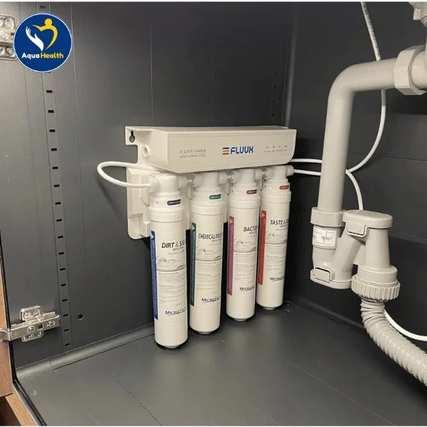 Hình ảnh lắp đặt thực tế máy lọc nước Chungho FLUXX U1