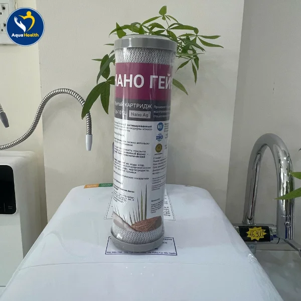 Hình Ảnh Thực Tế Lõi Lọc CBC 0,6-10SL Nano Ag Premium