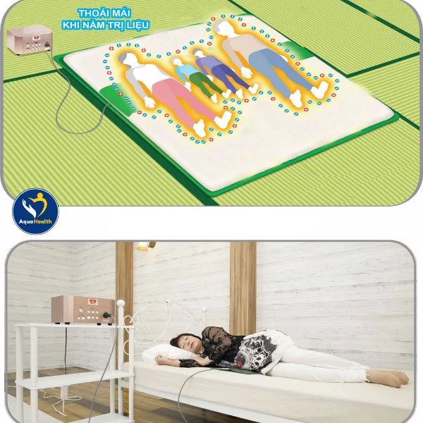 thảm dẫn điện máy xung điện - điều trị với thảm dài cho máy xung điện