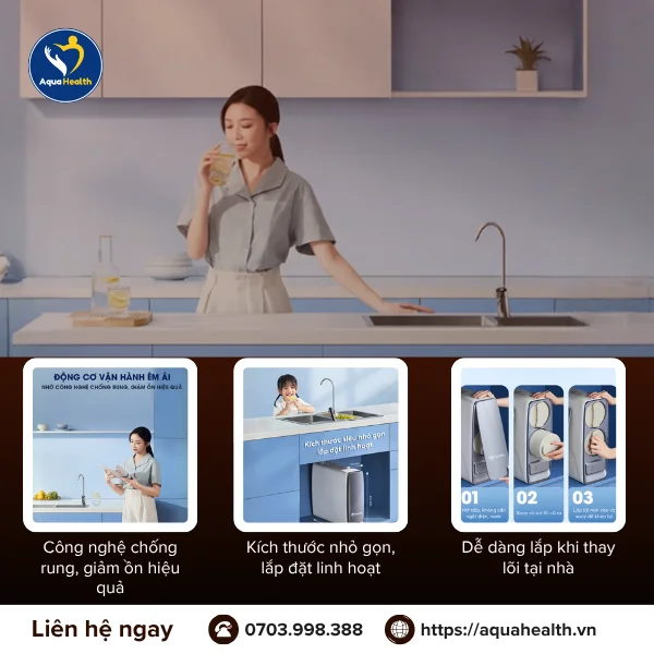 Những ưu điểm nổi bật khác máy lọc nước A.O Smith X1000