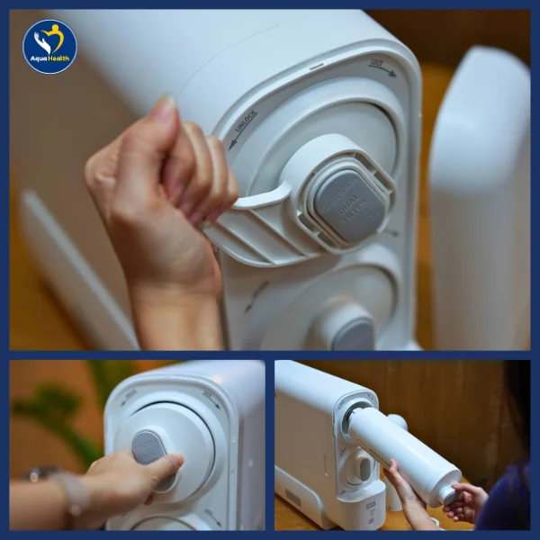 Các bước thay lõi lọc nước Stiebel Snow Pro