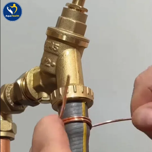 Máy lọc nước nổi bọt khí cần kiểm tra các mối nối