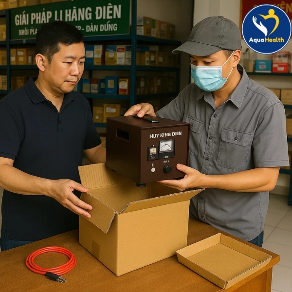 Kiểm tra kỹ ngoại hình, chức năng, điện cực trước khi mua máy xung điện trị liệu đã qua sử dụng