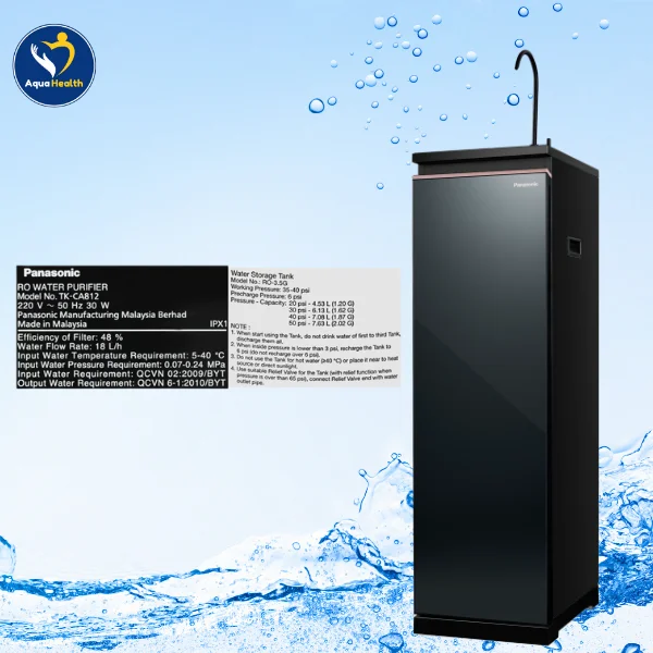 Giá lõi lọc nước Panasonic - Kiểm tra model trên thân máy