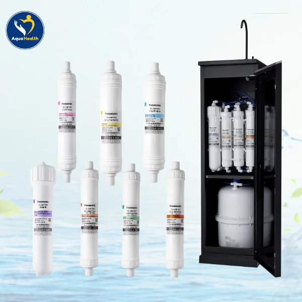 Giá lõi lọc nước Panasonic - Kiểm tra số lượng lõi trước khi thay