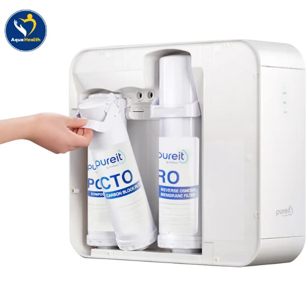 Thay lõi máy lọc nước Pureit khi lõi lọc đã đổi màu