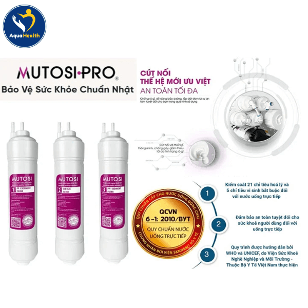 Lõi lọc Mutosi dạng đúc