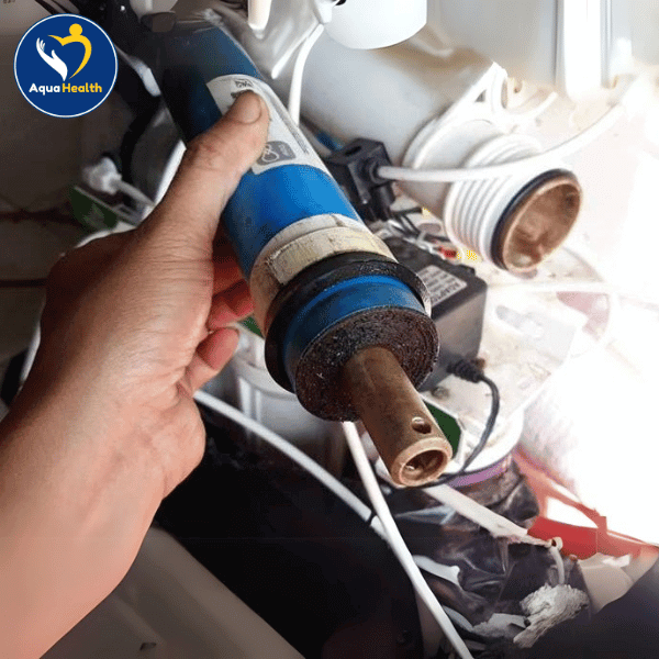 Lõi lọc thô đã cũ, hoạt động kém hiệu quả