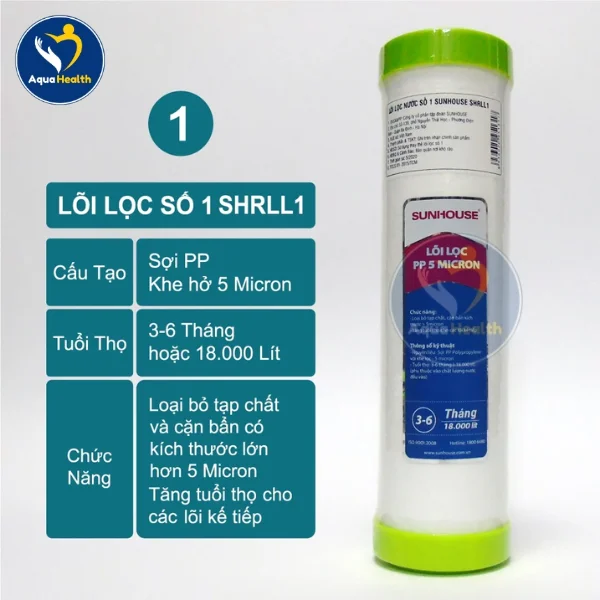 Lõi số 1 - PP 5 Micron