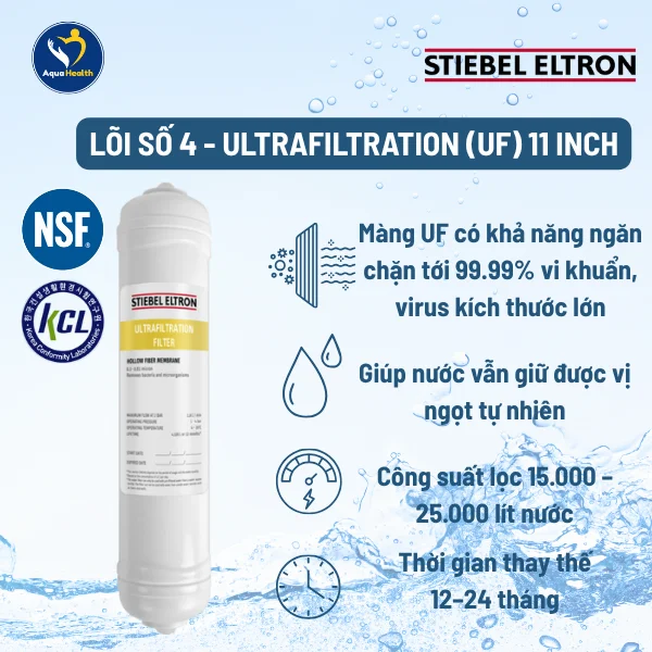 Máy lọc nước Stiebel Eltron Cloud - màng sợi rỗng UF
