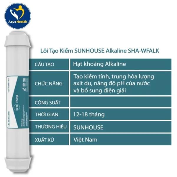 Lõi số 6 - Nâng cao độ kiềm với Alkaline