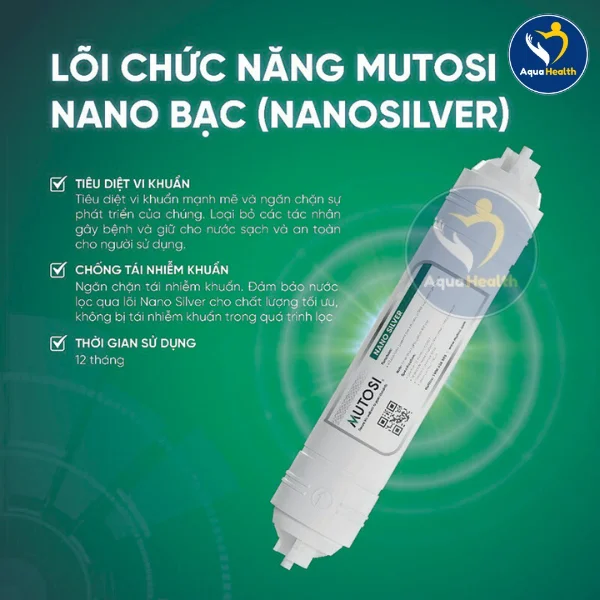 Lõi số 8 hoặc 9 Mutosi - Lõi chức năng Nanosilver