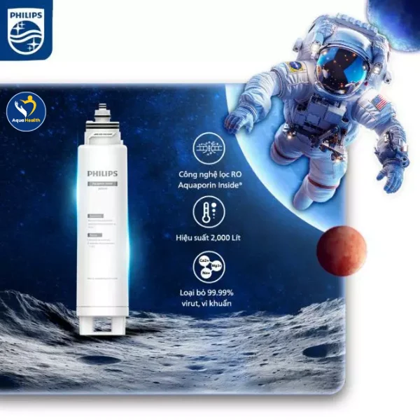 Máy lọc nước RO Philips ADD6912-Lõi lọc RO 4in1