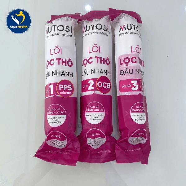 Lõi lọc nước Mutosi - Lõi lọc thô 123