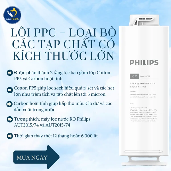 Lõi lọc nước Philips AUT3015/74 -Lõi PPC