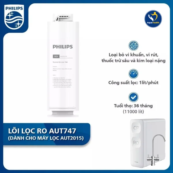 Lõi lọc nước Philips AUT2015/74- Màng lọc RO siêu mịn