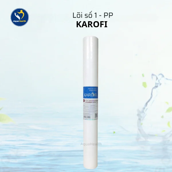 Lõi lọc nước 123 20inch Karofi - Lõi số 1 PP5 Sediment