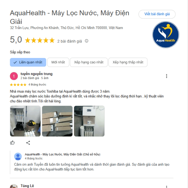 Lựa chọn các cửa hàng uy tín, được đánh giá cao