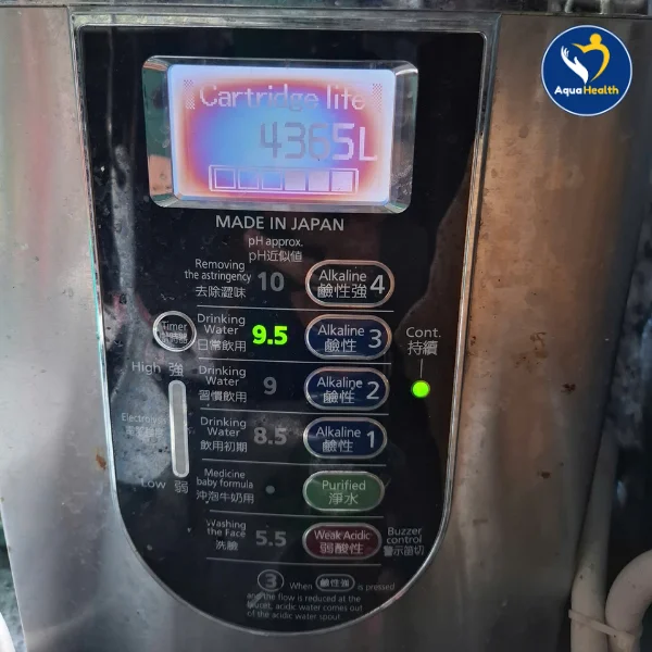 Màn hình LCD Panasonic TK-AS66 bị loang màu