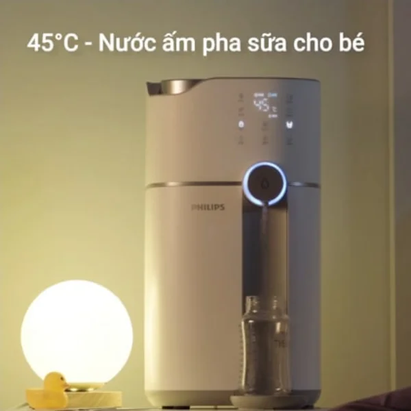 Máy lọc nước để bàn RO Philips ADD6910- Màn hình hiển thị theo dõi nhiệt độ