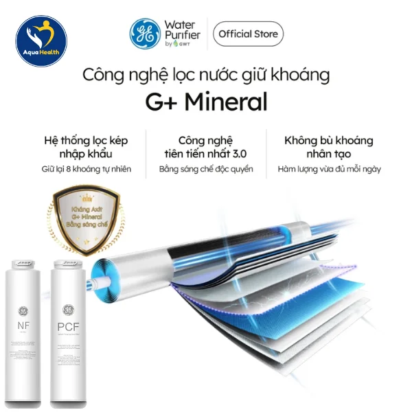 Lõi lọc nước GE CTS20 - Công nghệ G+ Mineral