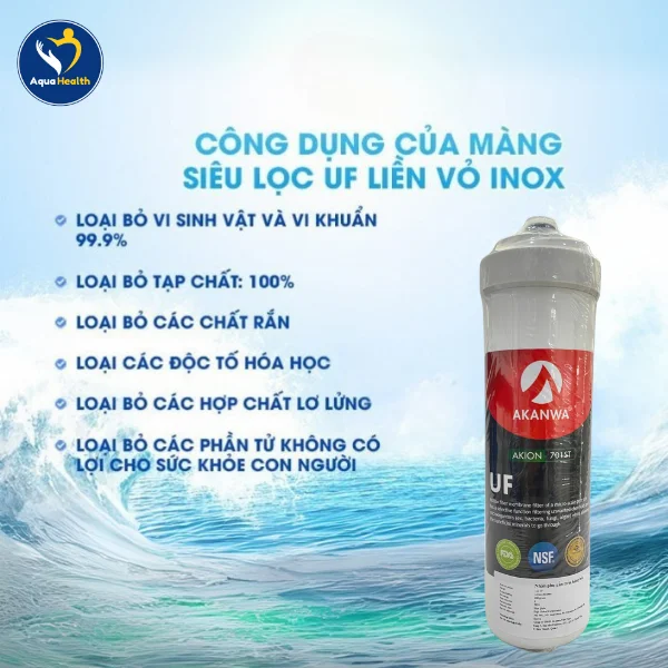 Màng lọc UF thế hệ mới