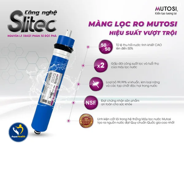 Lõi lọc chức năng-Màng RO Mutosi 50GPD