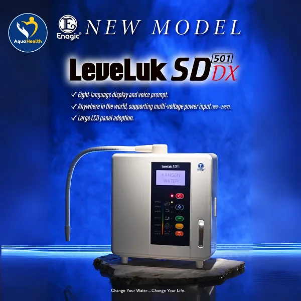 Máy Điện Giải Ion Kiềm Kangen Leveluk SD501DX Thế Hệ Mới