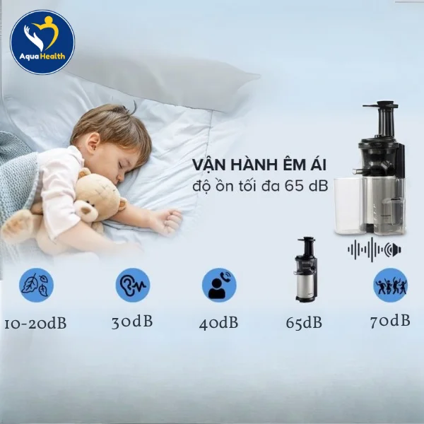 Máy Ép Trái Cây Panasonic MJ-CB800SRA Vận Hành Êm Ái