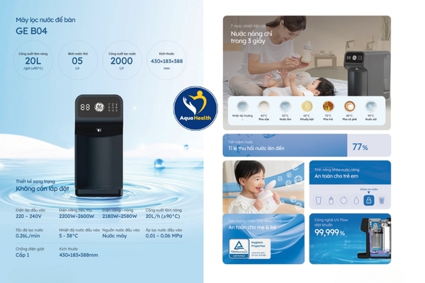 Máy lọc nước để bàn GE B04