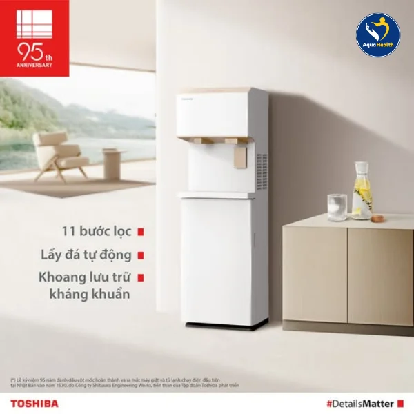 Máy lọc nước làm đá Toshiba TWP-IW2469SVN(W) - Điểm ấn tượng mạnh của máy Toshiba thế hệ mới