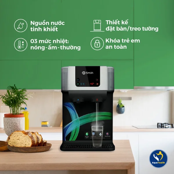 Máy lọc nước A.O Smith ECO-AOC75PUR - Đa dạng chế độ tiện lợi