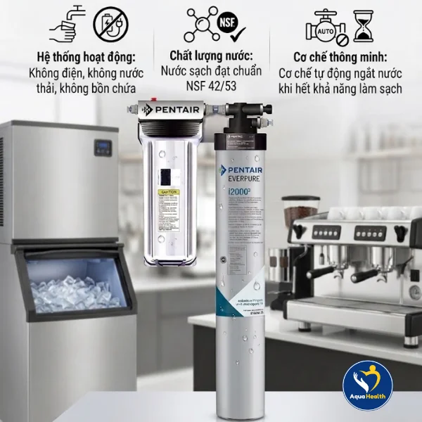 Máy lọc nước Pentair Everpure i20002 - Giải pháp chuyên dụng cho doanh nghiệp F&B