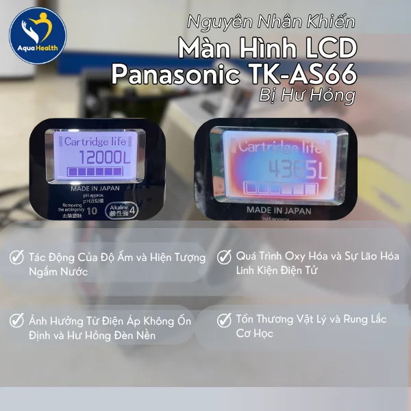Nguyên Nhân Khiến Màn Hình LCD Panasonic TK-AS66 Bị Hư Hỏng