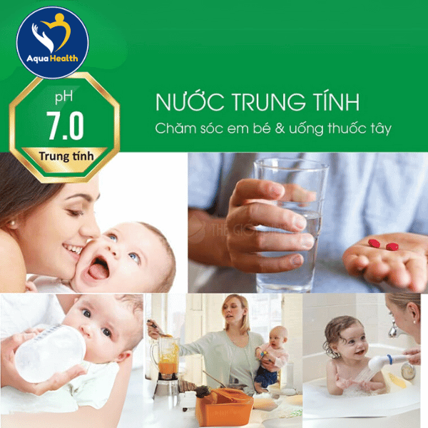 Nồng độ pH của nước 7.0