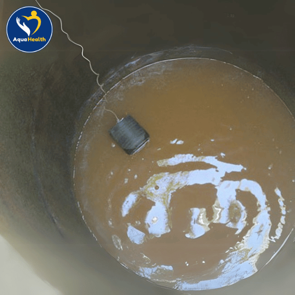 Nước giếng khoan có độ phèn cao, dễ ăn mòn da