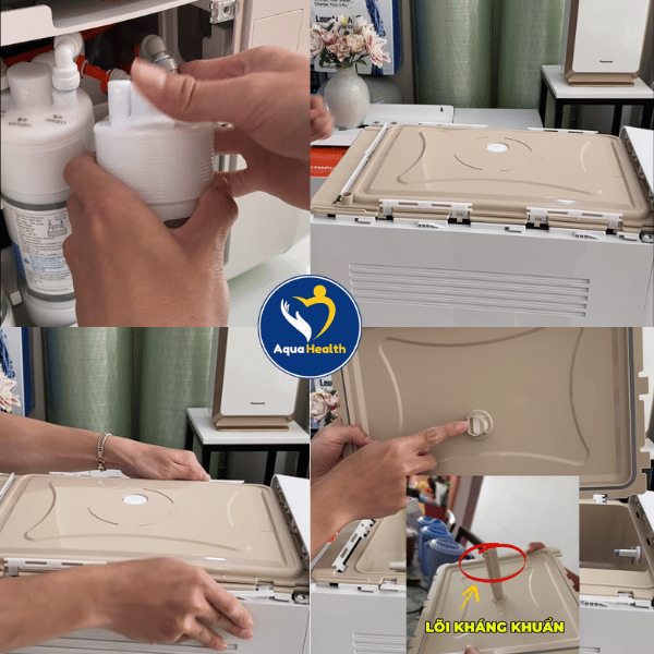 Các Bước Thay Lõi Lọc Coway NEO Plus CHP-264L