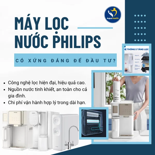 Máy lọc nước Philips có xứng đáng để đầu tư?
