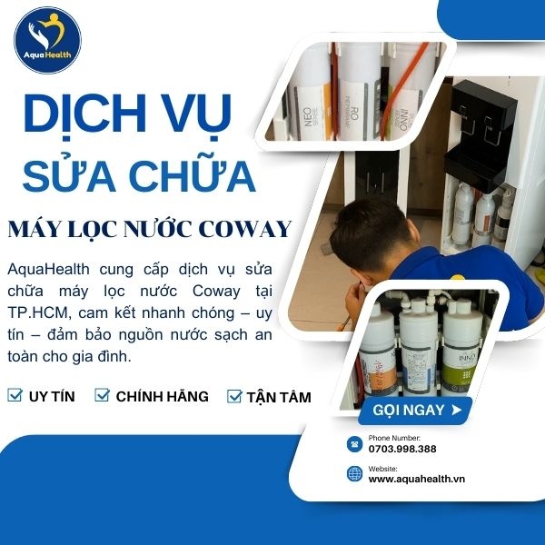 Bảo hành dài hạn cho dịch vụ sửa chữa máy lọc nước Coway