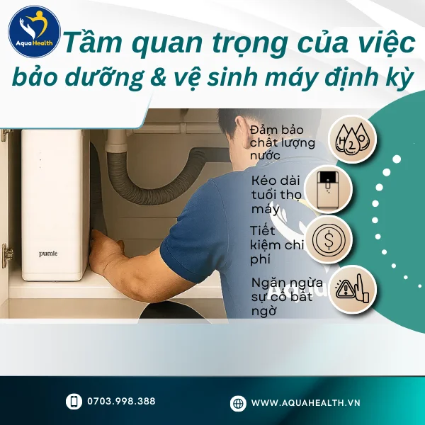 tầm quan trọng của dịch vụ sửa máy lọc nước