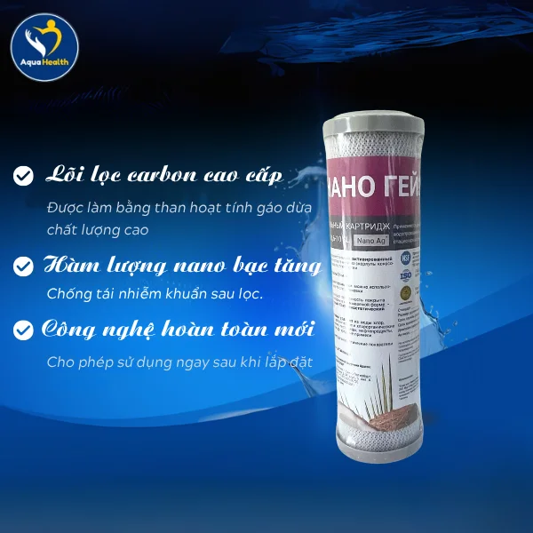 Tầm Quan Trọng Của Việc Thay Lõi Lọc CBC 0,6-10SL Nano Ag Premium
