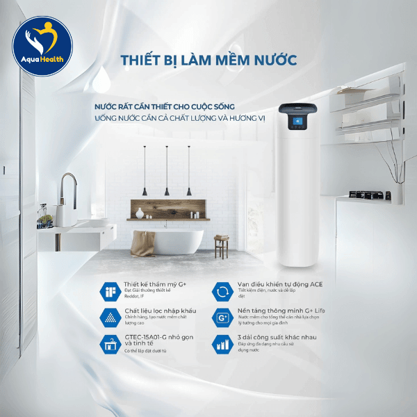 Thiết bị làm mềm nước trung tâm (GTEC-30A01-G)