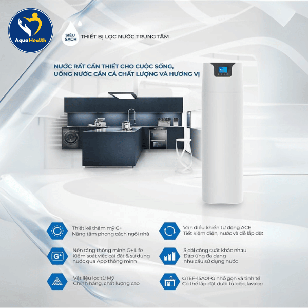 Thiết bị lọc nước trung tâm (GTEF-30A01-G)