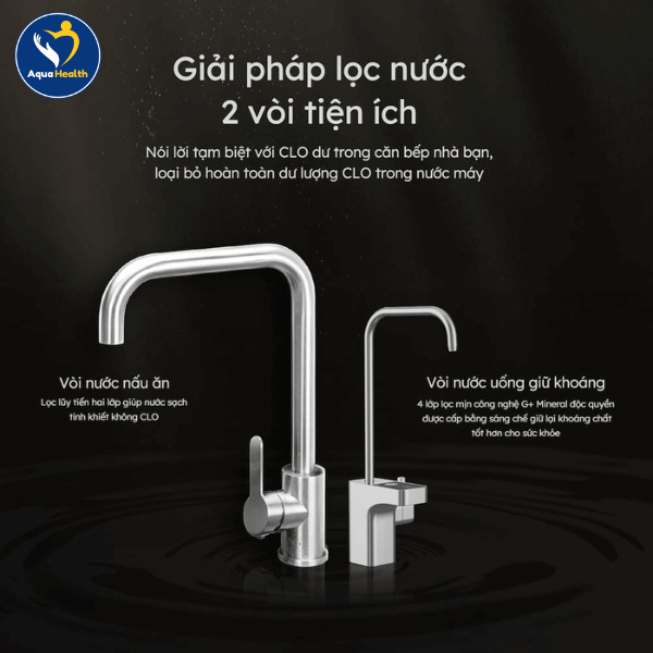 Thiết Kế 2 Vòi Lấy Nước Tiện Lợi