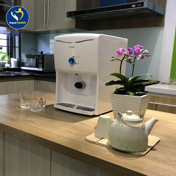 Máy Lọc Nước ChungHo Ambient CHP-1270D - Thiết kế để bàn phù hợp với không gian bếp