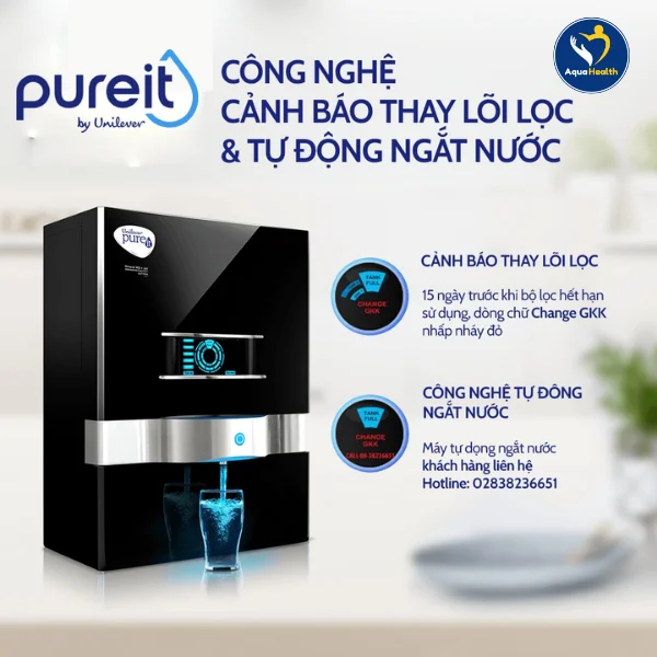 Thay lõi máy lọc nước Pureit thay đúng định kỳ