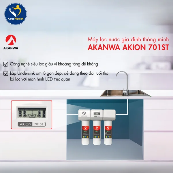 Thời Gian Thay Thế Bộ Lõi Lọc AKANWA AKION 701ST iON
