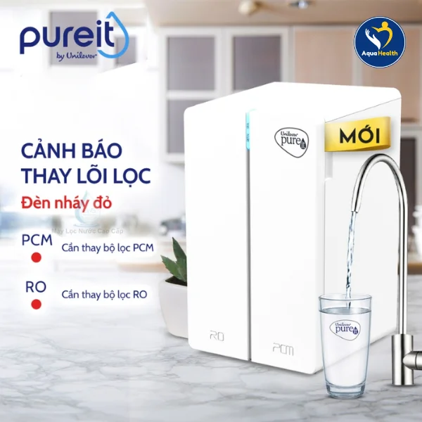 Giá lõi lọc nước unilever Pureit - Đèn cảnh báo thay lõi
