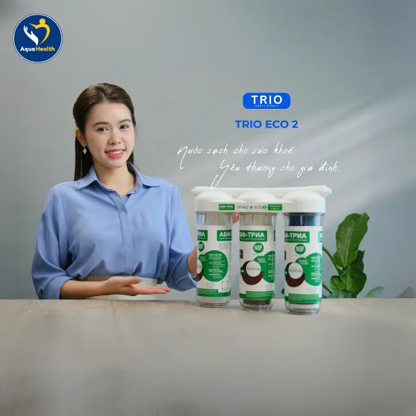 Bộ lõi lọc nước Trio Eco 2 - thông tin chi tiết về sản phẩm